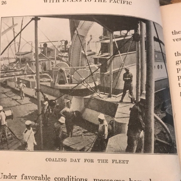 Antiquarian book On Board A U.S. Battleship first edition 1909 historical - Picture 9 of 16